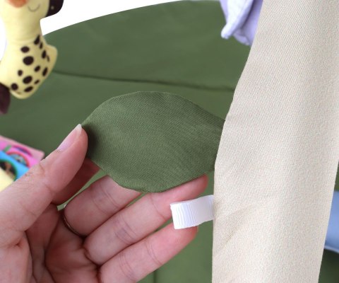 Mata Edukacyjna TinyMini Liść – 3w1 Sensoryczna 0+