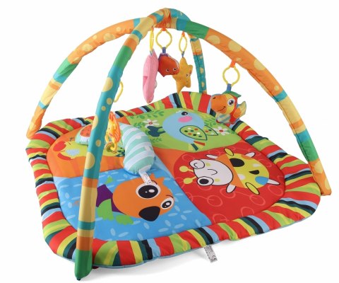 Mata Edukacyjna TinyMini 3w1 Kolorowe Zwierzątka 0+