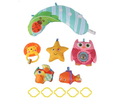 Mata Edukacyjna TinyMini 3w1 Kolorowe Zwierzątka 0+