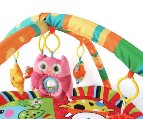 Mata Edukacyjna TinyMini 3w1 Kolorowe Zwierzątka 0+