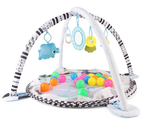 Mata Edukacyjna TinyMini 2w1 Basen z Piłkami 0+