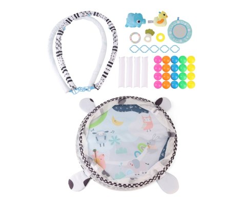 Mata Edukacyjna TinyMini 2w1 Basen z Piłkami 0+