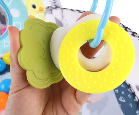 Mata Edukacyjna TinyMini 2w1 Basen z Piłkami 0+