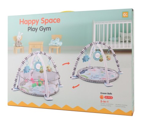 Mata Edukacyjna TinyMini 2w1 Basen z Piłkami 0+