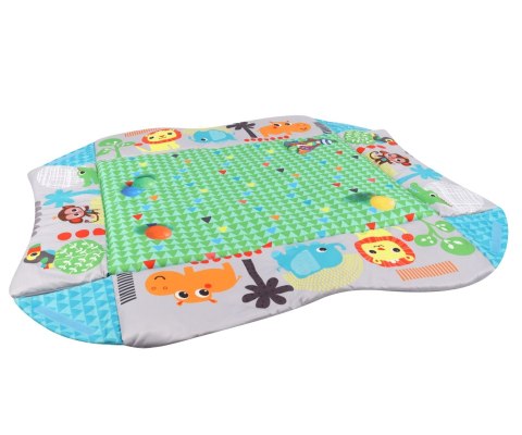 Mata Edukacyjna 4w1 TinyMini Dżungla, Suchy Basen