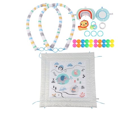 Mata Edukacyjna TinyMini 2w1 Zabawa w Górach 0+