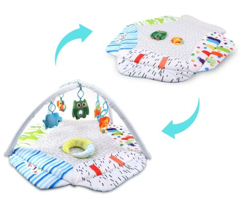 Mata Edukacyjna TinyMini 2w1 Świat Maluszka 0+