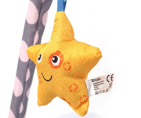 Mata Edukacyjna TinyMini 2w1 Kwiat Zoo Z Piłeczkami 0+