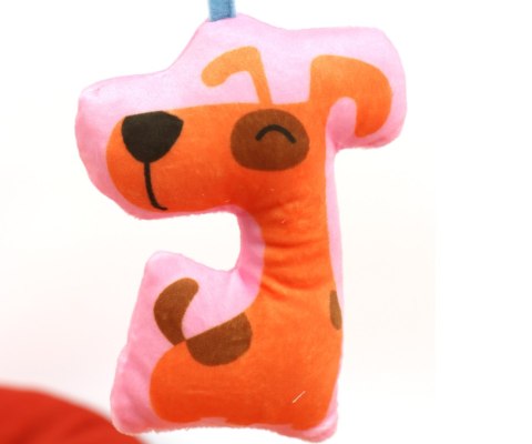 Mata Edukacyjna TinyMini 2w1 Kwiat Safari Z Piłeczkami 0+