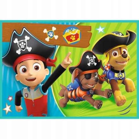 Puzzle 4w1 Psi Patrol Wesoła Ekipa Trefl 34346