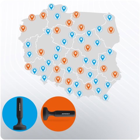 Antena Aktywna DVB-T2 Berdsen – Ultra HD 4K, Wewnętrzna, Filtr LTE, 80 km