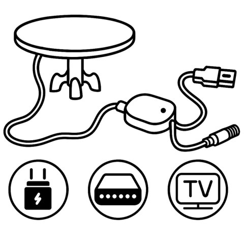 Antena Wewnętrzno-Zewnętrzna DVB-T2 4K Z Filtrem LTE Berdsen