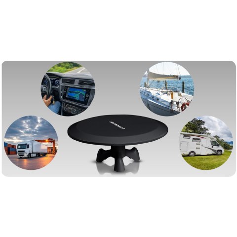 Antena Wewnętrzno-Zewnętrzna DVB-T2 4K Z Filtrem LTE Berdsen