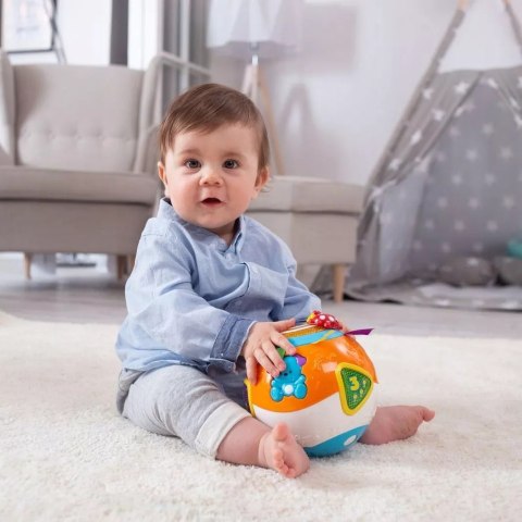 Interaktywna Migocząca Hula-Kula – Cyfry, Kształty, Zwierzątka, Melodie
