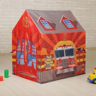 Namiocik Domek Strażaka IPLAY – Namiot Do Zabawy Dla Dzieci 95x72x102 cm