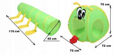 Namiot Stonoga 2w1 Dla Dzieci Do Domu I Ogrodu IPLAY