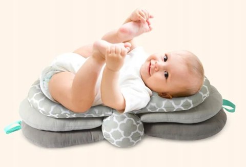 Poduszka Do Karmienia Regulowana Listki Ergonomiczna Niemowlę