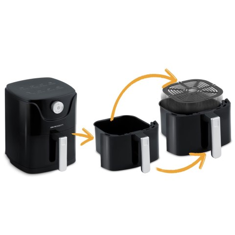 Kompaktowa Frytkownica Beztłuszczowa Air fryer Berdsen BD-654 2,5 L – 1000 W