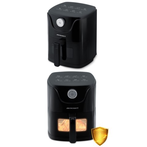 Kompaktowa Frytkownica Beztłuszczowa Air fryer Berdsen BD-654 2,5 L – 1000 W