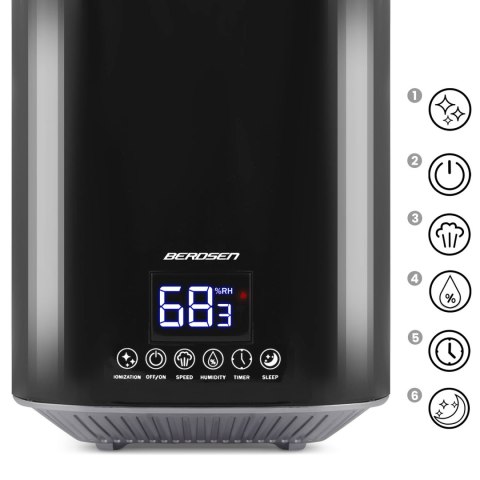 Nawilżacz Powietrza Berdsen BD-502 Premium LED 2,6L