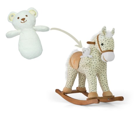 Konik Pony – Interaktywny Konik Na Biegunach Z Misiem