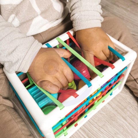 Elastyczna Kostka Sensoryczna od WOOPIE Sorter Kształty 13 el.