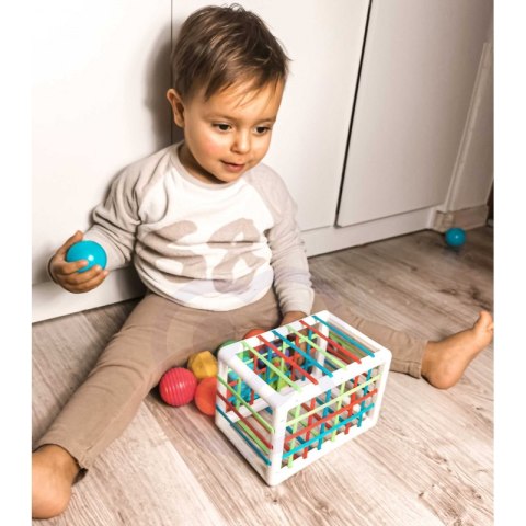 Elastyczna Kostka Sensoryczna od WOOPIE Sorter Kształty 13 el.