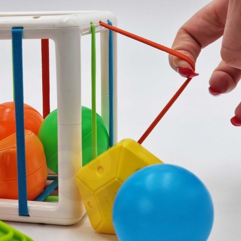 Elastyczna Kostka Sensoryczna od WOOPIE Sorter Kształty 13 el.
