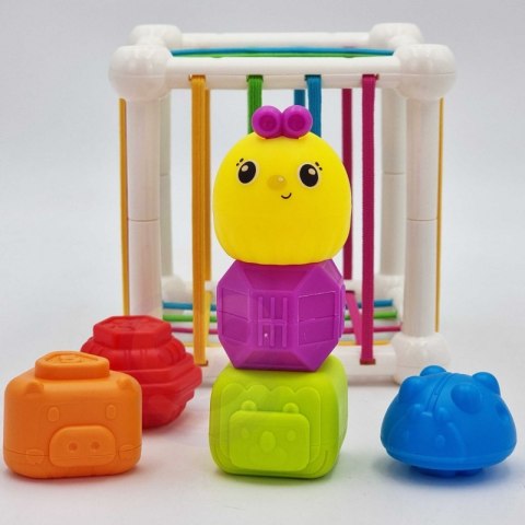 WOOPIE BABY Kostka Sensoryczna Sorter dla Dzieci Zwierzątka + Grzechotka 7 el. WOOPIE BABY Kostka Sensoryczna Sorter dla Dzieci Zwierzątka + Grzechotka 7 el.