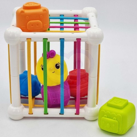WOOPIE BABY Kostka Sensoryczna Sorter dla Dzieci Zwierzątka + Grzechotka 7 el. WOOPIE BABY Kostka Sensoryczna Sorter dla Dzieci Zwierzątka + Grzechotka 7 el.