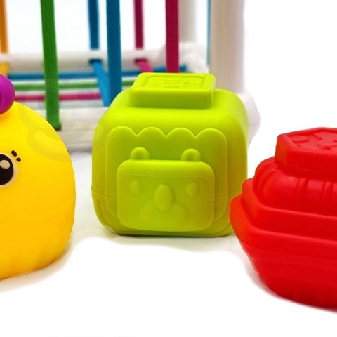 WOOPIE BABY Kostka Sensoryczna Sorter dla Dzieci Zwierzątka + Grzechotka 7 el. WOOPIE BABY Kostka Sensoryczna Sorter dla Dzieci Zwierzątka + Grzechotka 7 el.