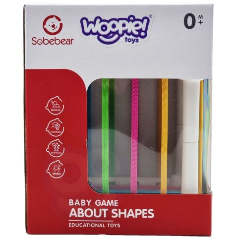 WOOPIE BABY Kostka Sensoryczna Sorter dla Dzieci Zwierzątka + Grzechotka 7 el. WOOPIE BABY Kostka Sensoryczna Sorter dla Dzieci Zwierzątka + Grzechotka 7 el.