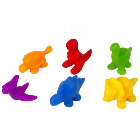 WOOPIE Zabawka Edukacyjna Sorter Dinozaury dla Dzieci Montessori 56 el WOOPIE Zabawka Edukacyjna Sorter Dinozaury dla Dzieci Montessori 56 el