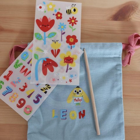 Kreatywny Zestaw 5 Torebek Woopie ART&FUN Z Naklejkami Dla Dzieci