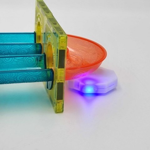 Magnetyczne Klocki WOOPIE Zestaw Konstrukcyjny Świecące 49 el Magnetyczne Klocki WOOPIE Zestaw Konstrukcyjny Świecące 49 el