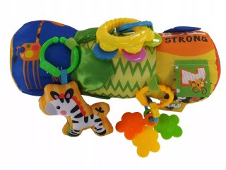 Walec Sensoryczny Dla Niemowląt 3w1 Z Grzechotką I Zawieszkami