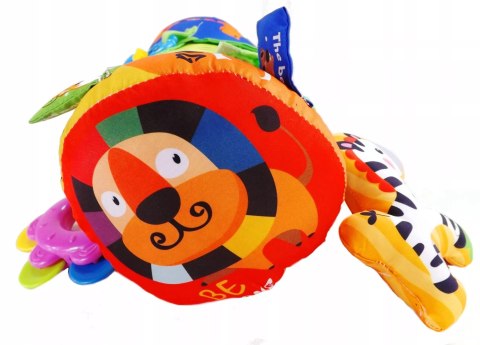 Walec Sensoryczny Dla Niemowląt 3w1 Z Grzechotką I Zawieszkami