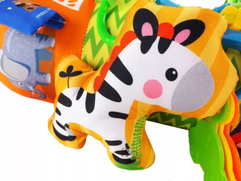 Walec Sensoryczny Dla Niemowląt 3w1 Z Grzechotką I Zawieszkami