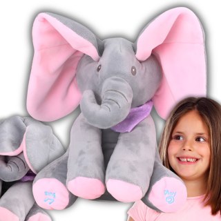 Maskotka Interaktywna Słonik Akuku – Mówi I Śpiewa Różowy