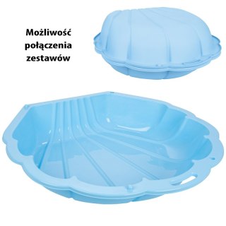 Piaskownica Muszelka Woopie - 3w1 Basen i Suchy Basen dla Dzieci