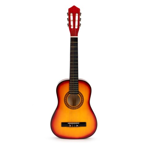 Duża Gitara Dla Dzieci ECOTOYS – Drewniana 6-Strunowa, 18 Progów, 76 Cm