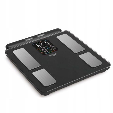 Analityczna Waga Łazienkowa WEBBER – Bluetooth, Analiza Składu Ciała, LCD, 180kg