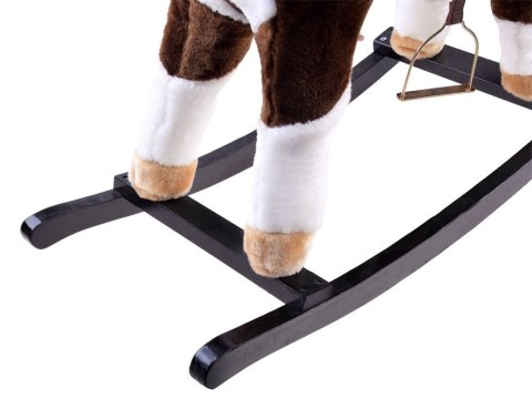 Konik Na Biegunach Ciemnobrązowy Ruch Dźwięk