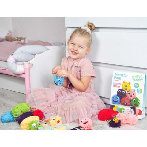 WOOPIE ART&FUN Zestaw Kreatywny Monster Pom – Twórz Potworki WOOPIE ART&FUN Zestaw Kreatywny Monster Pom – Twórz Potworki
