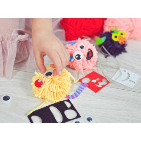 WOOPIE ART&FUN Zestaw Kreatywny Monster Pom – Twórz Potworki WOOPIE ART&FUN Zestaw Kreatywny Monster Pom – Twórz Potworki
