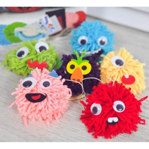 WOOPIE ART&FUN Zestaw Kreatywny Monster Pom – Twórz Potworki WOOPIE ART&FUN Zestaw Kreatywny Monster Pom – Twórz Potworki