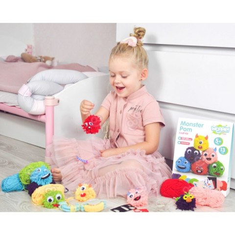 WOOPIE ART&FUN Zestaw Kreatywny Monster Pom – Twórz Potworki WOOPIE ART&FUN Zestaw Kreatywny Monster Pom – Twórz Potworki