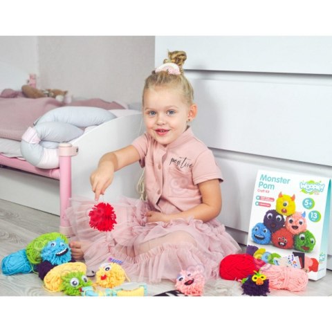 WOOPIE ART&FUN Zestaw Kreatywny Monster Pom – Twórz Potworki WOOPIE ART&FUN Zestaw Kreatywny Monster Pom – Twórz Potworki
