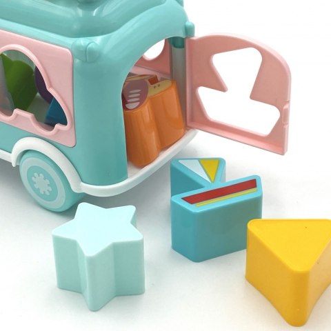 Muzyczny Sorter Samochodzik Woopie – Cymbałki, Klocki, Rozwój Motoryki