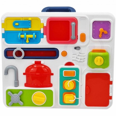 WOOPIE Baby Tablica Manipulacyjna Kuchnia z Zegarem dla Dzieci - Światło, Dzwięk WOOPIE Baby Tablica Manipulacyjna Kuchnia z Zegarem dla Dzieci - Światło, Dzwięk